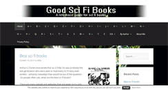 Desktop Screenshot of goodscifibooks.com