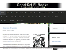Tablet Screenshot of goodscifibooks.com